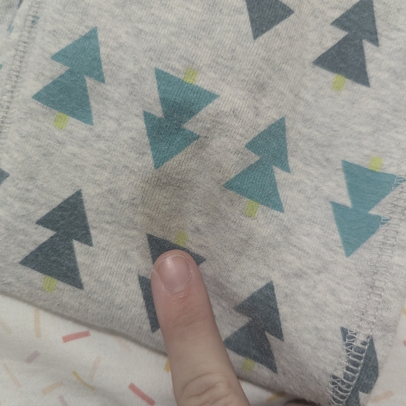 Primary Christmas Tree Pajamas - Picture 2 of 3